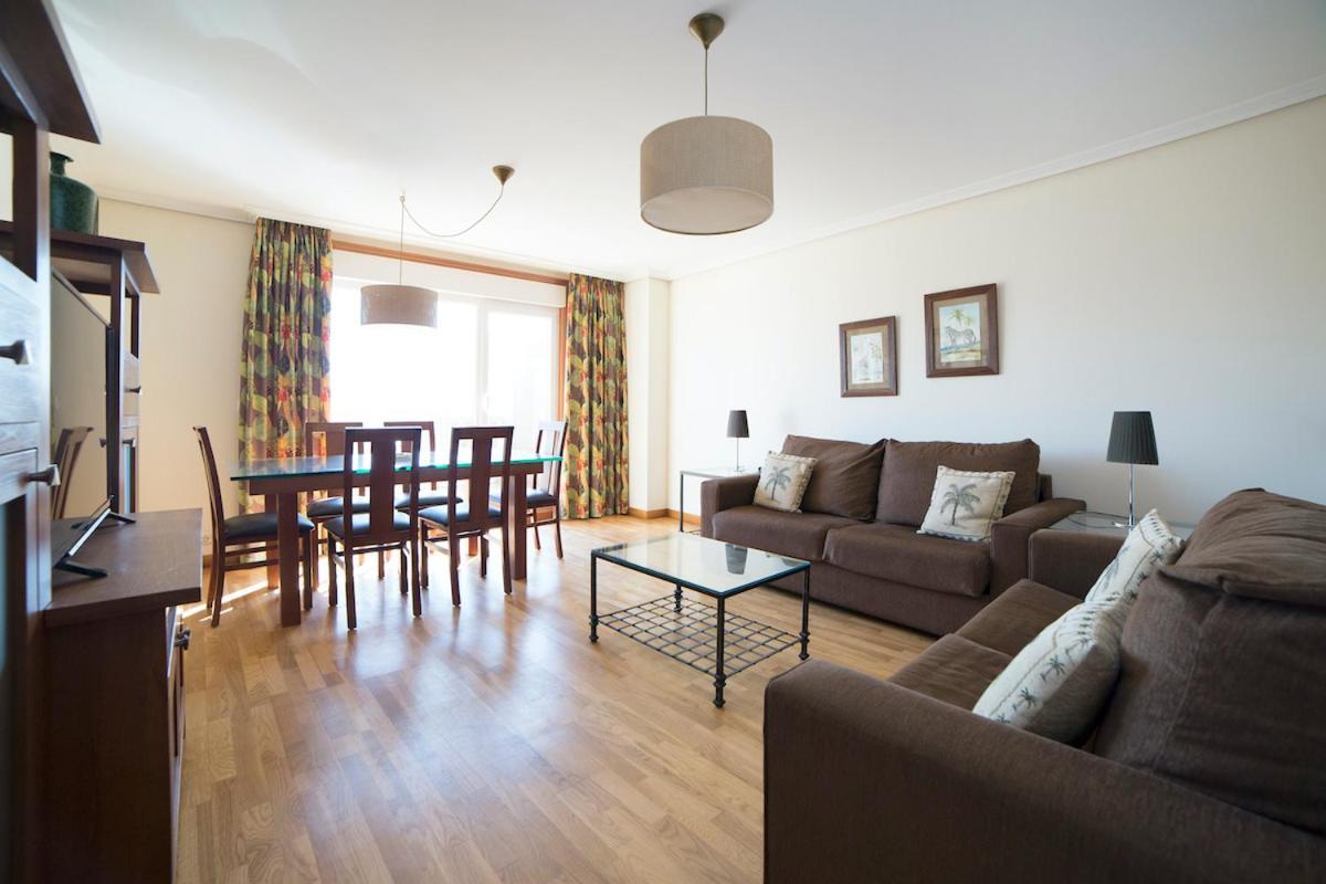 Apartamentos Ria De Bayona Baiona Buitenkant foto