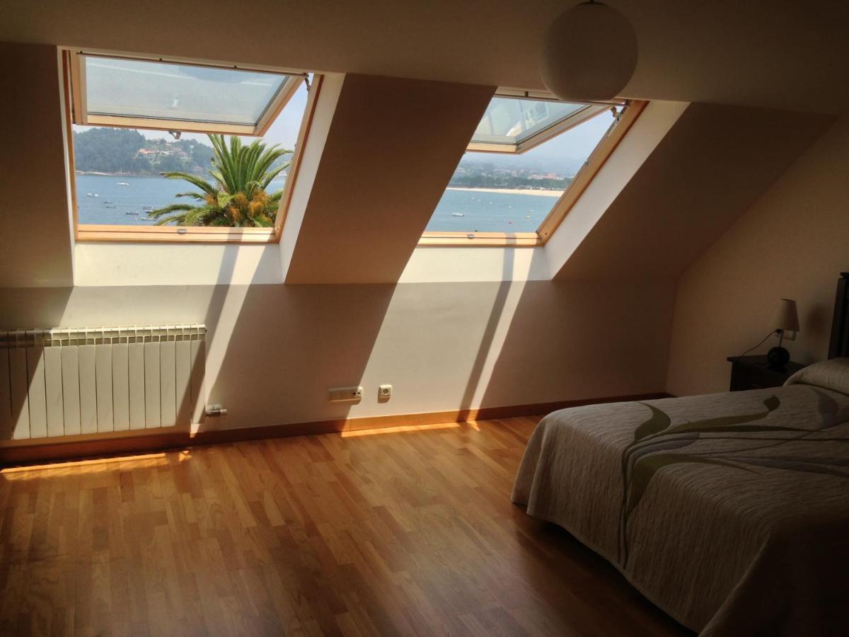 Apartamentos Ria De Bayona Baiona Buitenkant foto