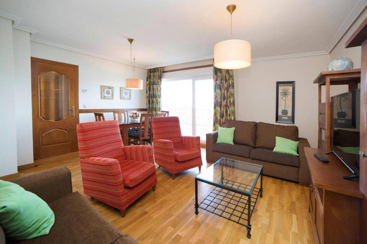 Apartamentos Ria De Bayona Baiona Buitenkant foto