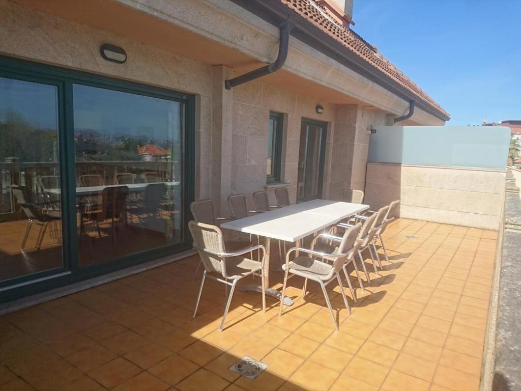 Apartamentos Ria De Bayona Baiona Buitenkant foto