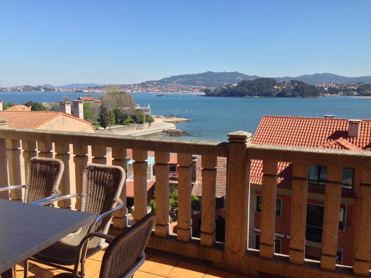 Apartamentos Ria De Bayona Baiona Buitenkant foto