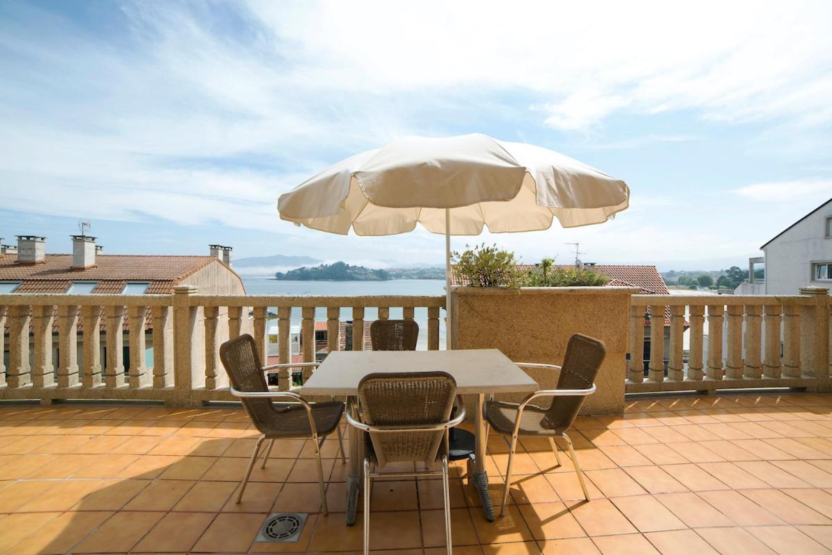 Apartamentos Ria De Bayona Baiona Buitenkant foto