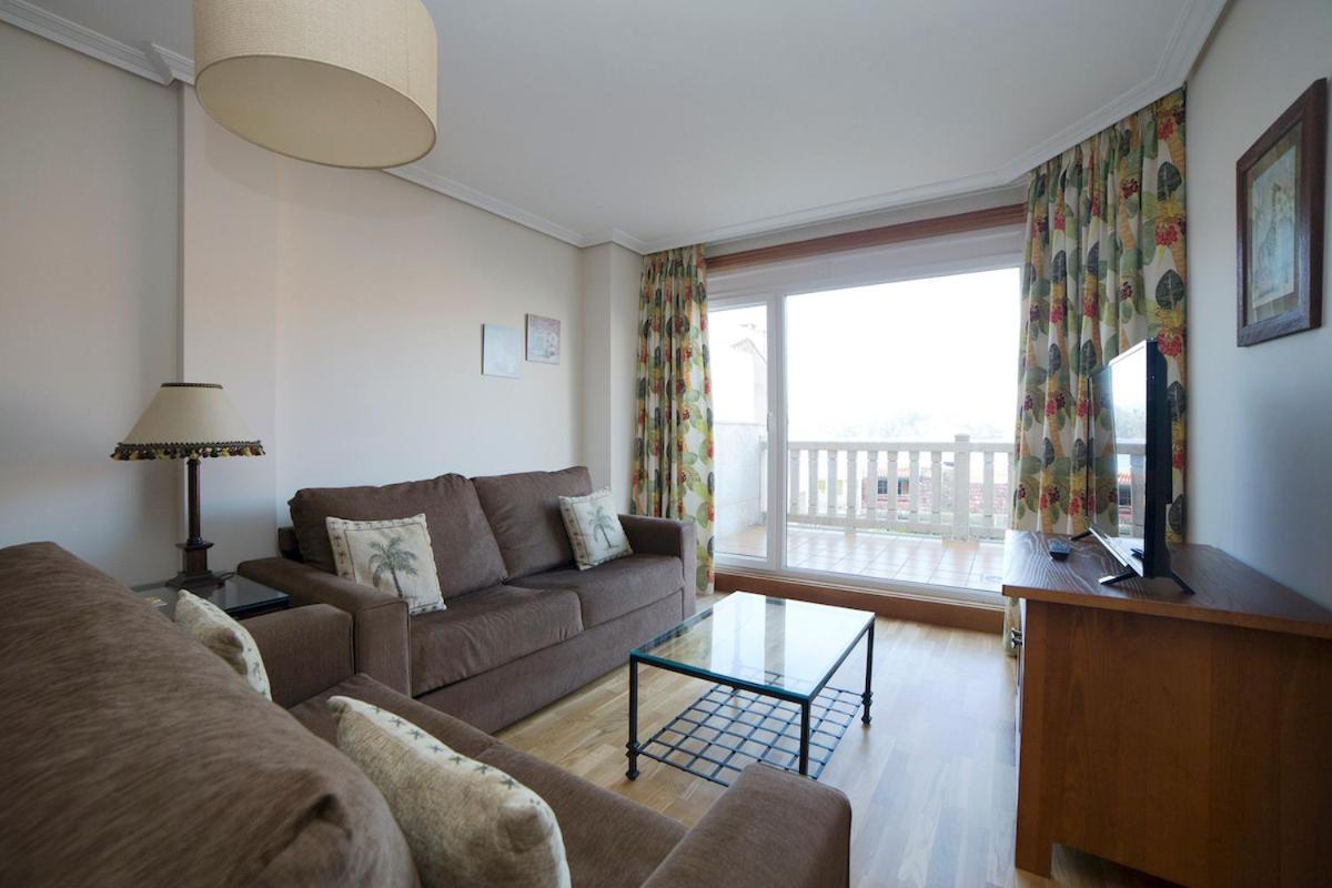 Apartamentos Ria De Bayona Baiona Buitenkant foto