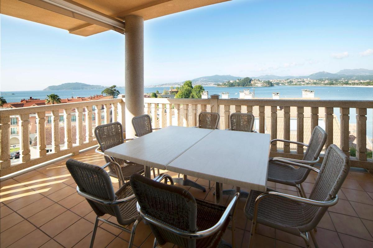 Apartamentos Ria De Bayona Baiona Buitenkant foto